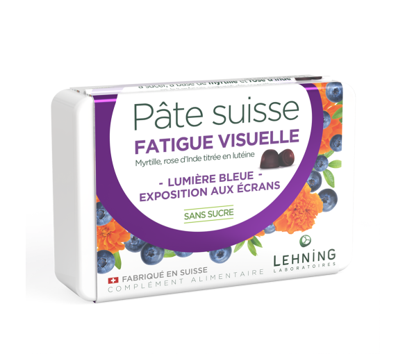 Schweizer Paste gegen visuelle Ermüdung Lehning - Box mit 40 Gummis - image 1
