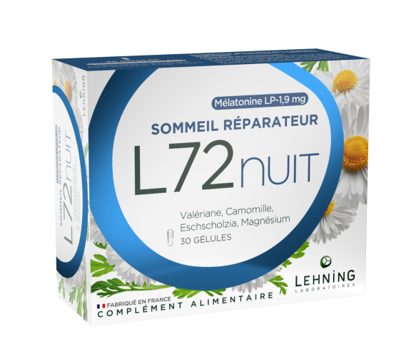 L72nuit erholsamer Schlaf Lehning - Packung mit 30 Kapseln - image 1