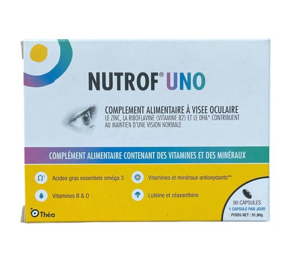 Nutrof Uno Théa - Schachtel mit 90 Kapseln - image 1
