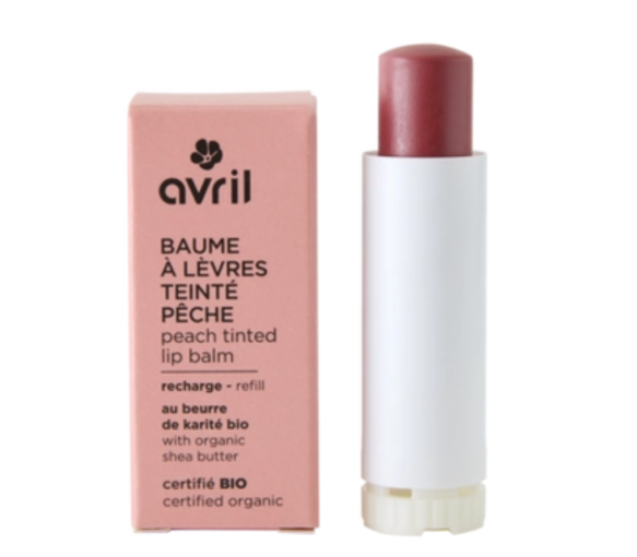 Nachfüllung getönter Lippenbalsam Pfirsich Avril - Stick 4g
