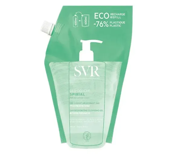 Deo-Duschspirale SVR - Eco-Nachfüllpackung von 400 ml
