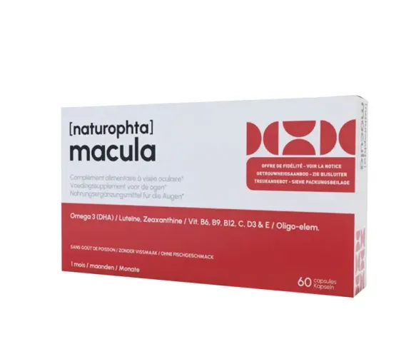 Naturophta Macula Horus Pharma - Packung mit 60 Kapseln
