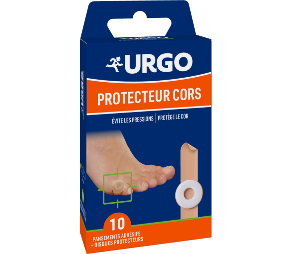Schutzpflaster für Hühneraugen Urgo - Packung mit 10 Pflastern