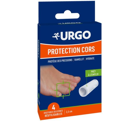 Schutz Cors Digitubes Urgo - 4 vorgefertigte Digitubes von 2,5 cm - image 1