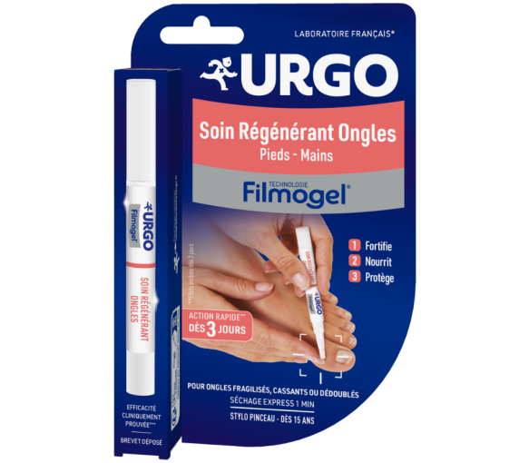 Filmogel regenerierende Nagelpflege Urgo - Pinselstift mit 2,3 ml