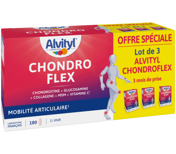 Chondro flex Gelenkbeweglichkeit Alvityl - 180 Tabletten Sonderangebot