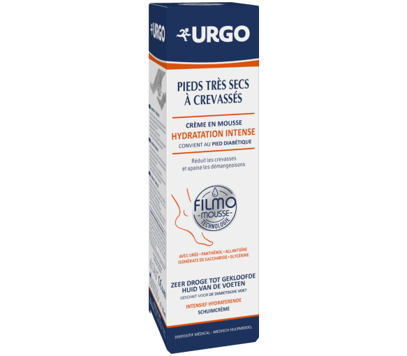 Intensive Feuchtigkeitscreme für sehr trockene Füße Urgo - Flasche mit 125 ml - image 1