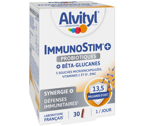 ImmunoStim Probiotika Alvityl - Packung mit 30 Kapseln - image 1