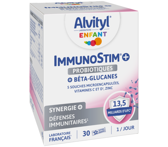 ImmunoStim+ Probiotika Alvityl - Packung mit 30 Sticks