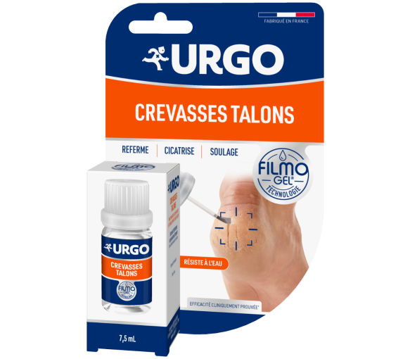 Filmogel Rissige Fersen Urgo - Flasche mit 7,5 ml