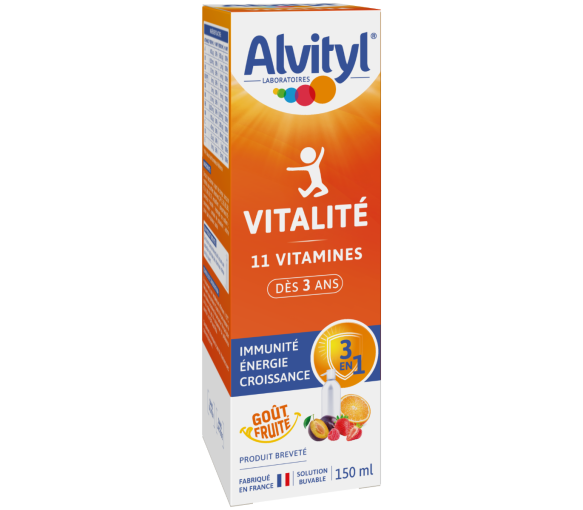 Vitalität Trinkflasche 11 Vitamine Alvityl - Spray von 150 ml