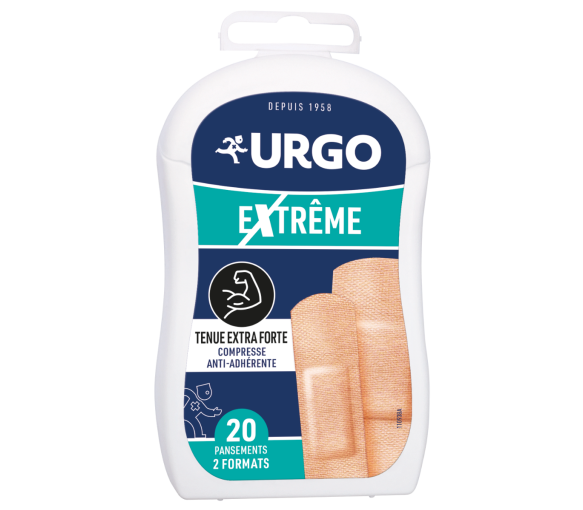 Pflaster Extreme Urgo - Schachtel mit 20 Pflastern