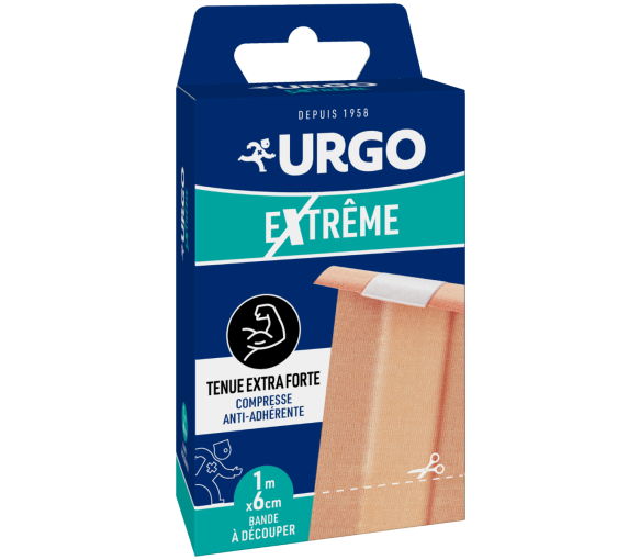 Extremverband Urgo - Schachtel mit einem 6cmx1m zuschneidbaren Verband