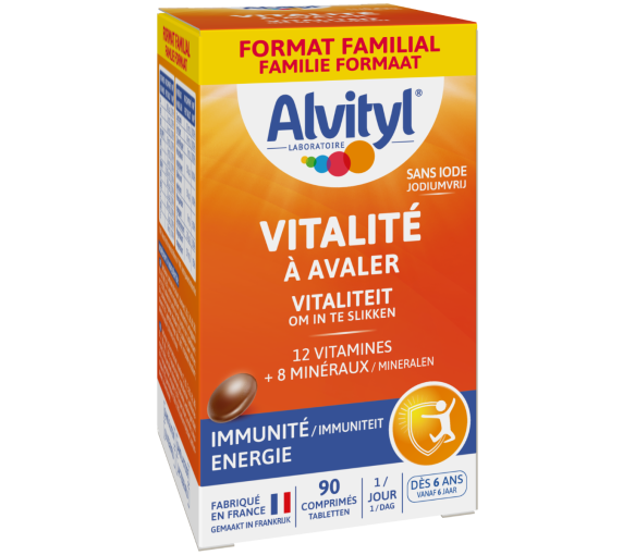 Vitalität zum Schlucken Alvityl - Packung mit 90 Schlucktabletten