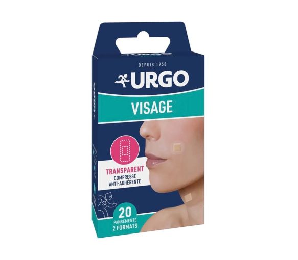 Gesichtspflaster Urgo - Schachtel mit 20 Pflastern