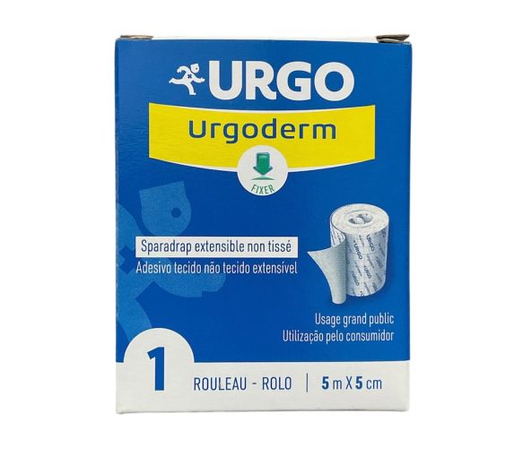 Urgoderm dehnbarer Vliesverband Urgo - Rolle von 5mx5cm - image 1