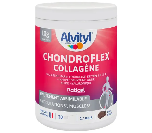 Chondroflex Kollagen Geschmack Kakao Alvityl - Dose mit 220g