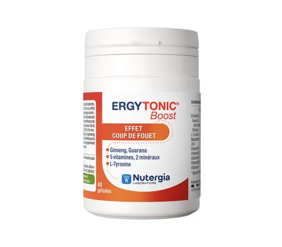 Ergytonic Boost Effekt Energieschub Nutergia - Dose mit 40 Kapseln