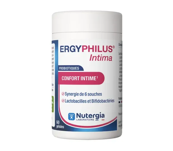 Ergyphilus Intima intime Komfort Nutergia - Packung mit 60 Kapseln