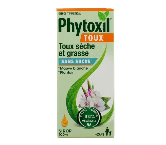 Phytoxil Husten-Sirup ohne Zucker - Flasche mit 120 ml
