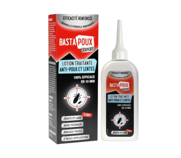 BastaPoux Experten-Lotion zur Behandlung von Läusen und Nissen PediAct - Flasche mit 100 ml - image 1