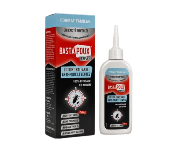 BastaPoux Experten Lotion zur Behandlung von Läusen und Nissen PediAct - Flasche mit 200 ml - image 1