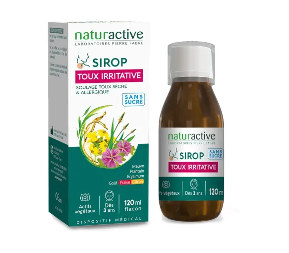 Naturactive Hustenreiz-Sirup - Flasche mit 120 ml