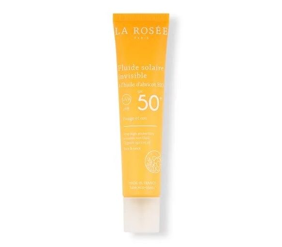 Unsichtbares Sonnenfluid SPF50+ La Rosée - 40ml Tube