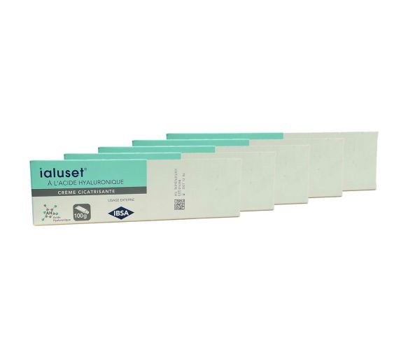 Ialuset Hyaluronsäure-Creme - Tube mit 100 g (Packung mit 5) - image 1