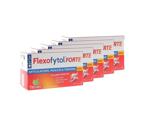 Flexofytol Forte Tilman - Packung mit 84 Tabletten (5er Pack)