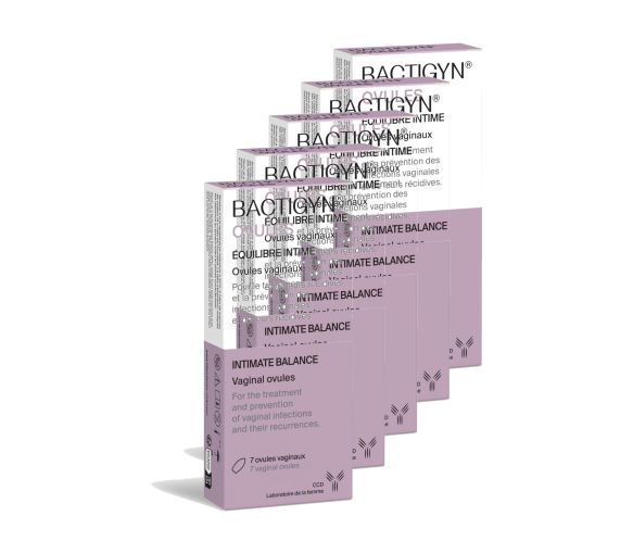 Bactigyn Intime Gleichgewicht Ccd - Packung mit 7 vaginalen Ovulen (5er Pack)