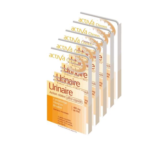 Urinäre gezielte ultraschnelle Aktion Activa Chrono - Packung mit 15 Kapseln (5er Pack) - image 1