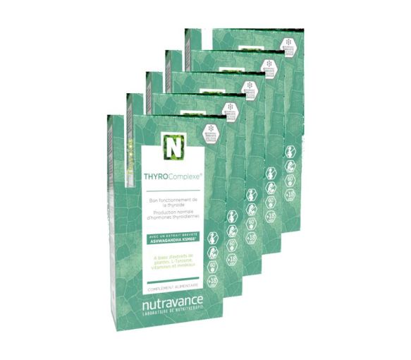 THYROComplexe Nutravance - 60 Tabletten (Packung mit 5)