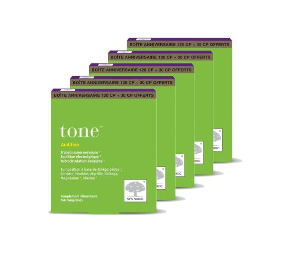 Tone Audition New Nordic - 120 Tabletten + 30 geschenkt (5er Pack) - image 1