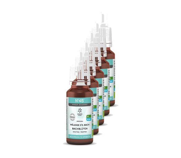 Bachblüten Nr. 45 Bio Gewichtsreduktion Lemon Pharma - Flasche mit 20ml (Packung mit 5)