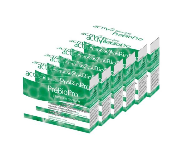 Bien-être PréBioPro libération retardée Activa - boîte de 30 gélules (lot de 6) - image 1