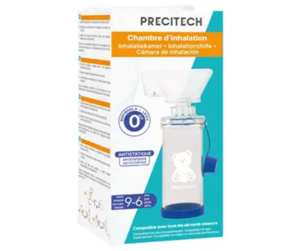 Precitech Inhalationskammer Horizane - Box mit einer Kammer und Maske für 9 Monate/6 Jahre - image 1