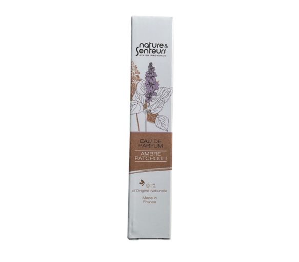 Eau de Parfum Amber Patchouli Nature & Senteurs - Spray von 15 ml - image 1