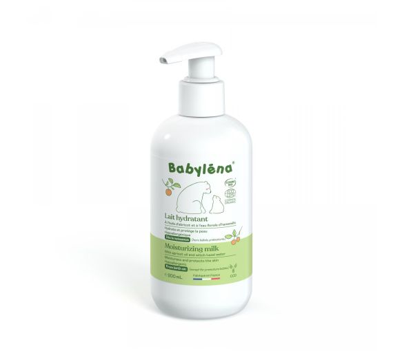 Bio-Feuchtigkeitsmilch Babyléna - Pumpflasche 200ml