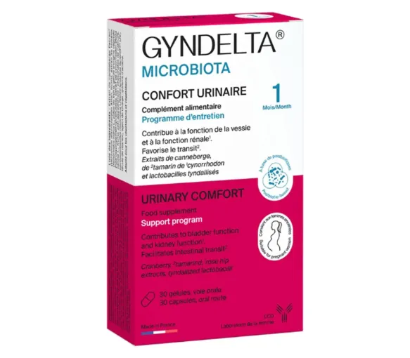 Gyndelta Mikrobiota Harnkomfort Ccd - Packung mit 30 Kapseln