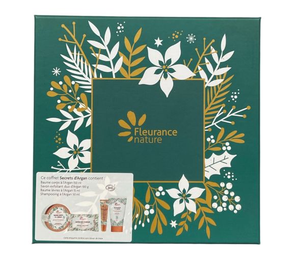Coffret Geheimnisse von Argan bio Fleurance nature - Set mit 4 Produkten - image 1