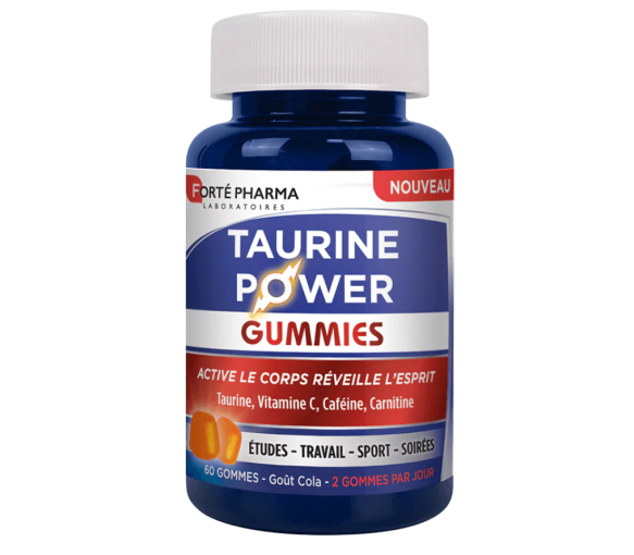 Taurin Power Gummies Forté Pharma - 60 Gummis Dose - image 1