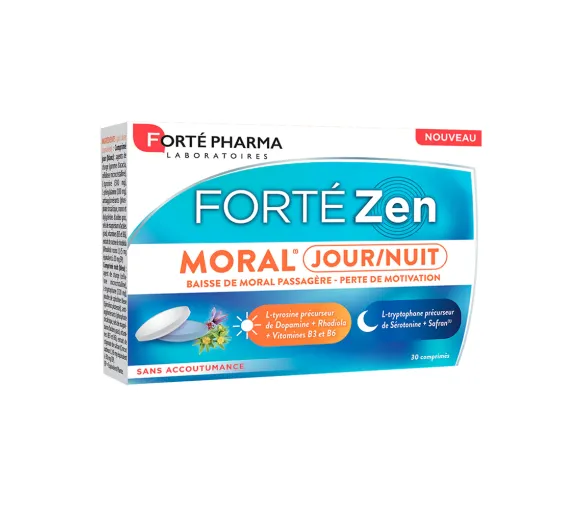 Forté Zen Moral Tag/Nacht Forte Pharma - Packung mit 30 Tabletten - image 1