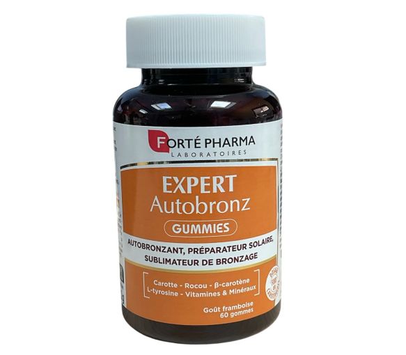 Expert Autobronz Gummies Forté Pharma - Dosis von 60 Gummibärchen - image 1