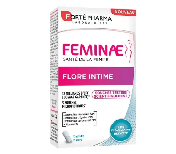Feminae flore intime Forté Pharma - Packung mit 15 Kapseln