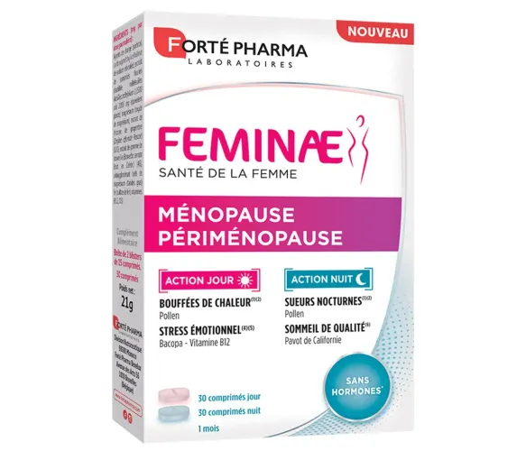 Feminae Menopause Perimenopause Forte Pharma - Packung mit 60 Tabletten - image 1