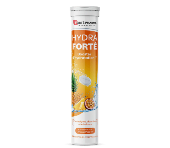Hydra Forté Feuchtigkeitsbooster mit natürlichem Cola-Geschmack von Forté Pharma - 24 Brausetabletten - image 1