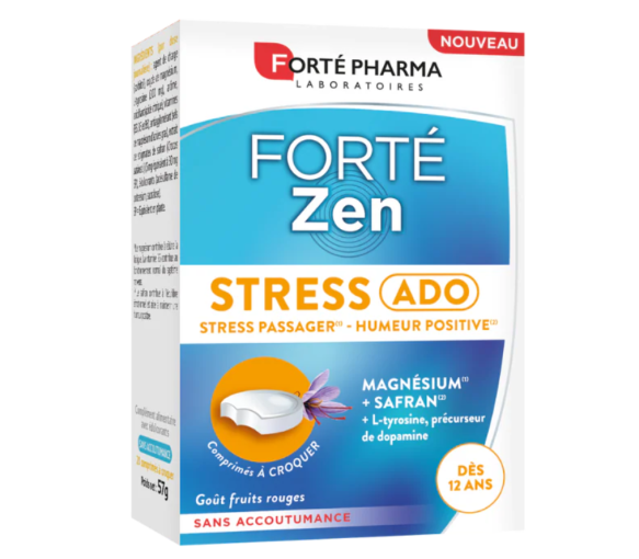 Forté Zen Stress Teen Forté Pharma - Packung mit 20 Tabletten