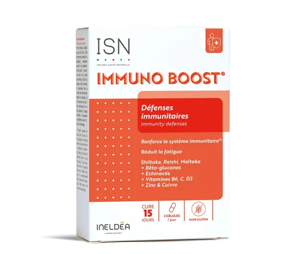 Immuno Boost Immunabwehr ISN - Packung mit 30 Kapseln