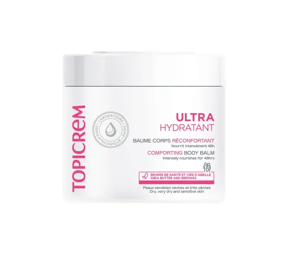 Ultra-feuchtigkeitsspendender Körperbalsam beruhigend Topicrem - 380g Topf
